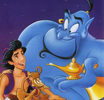 imagen del cuento de  Aladino y la Lampara Maravillosa 