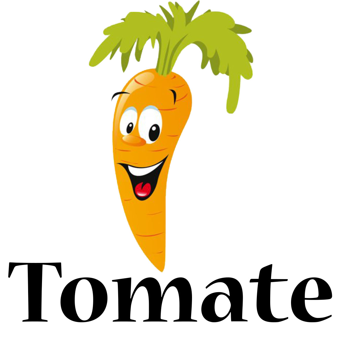 color tomate como las zanahorias 