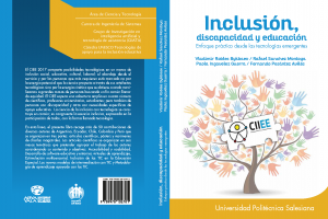imagen de la portada y contraportada del libro Inclusión, discapacidad y educación